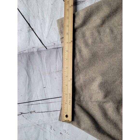 Vintage ILGWU Workers Union 1970s 1980s Tan Wool Women’s Pencil Skirt READ - Picture 4 of 8